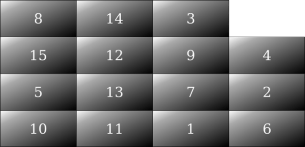 Puzzle 15 created by anonymous