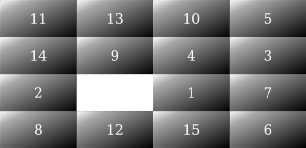 Puzzle 15 created by anonymous