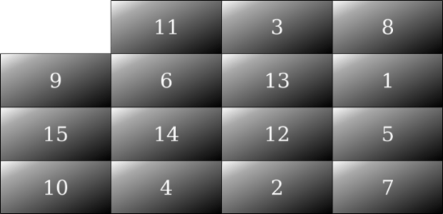 Puzzle 15 created by anonymous