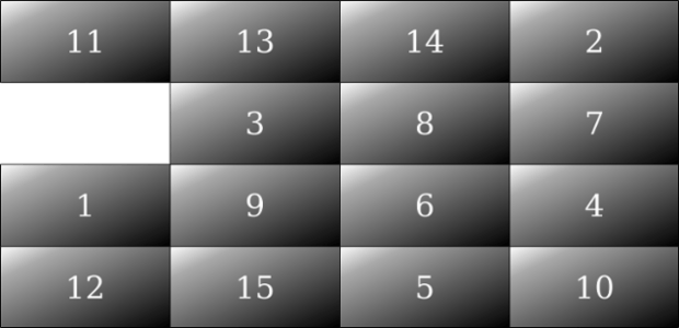 Puzzle 15 created by anonymous