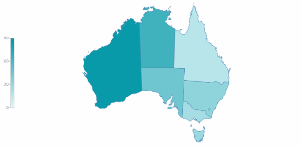 anychart.charts.Map.colorRange set created by AnyChart Team