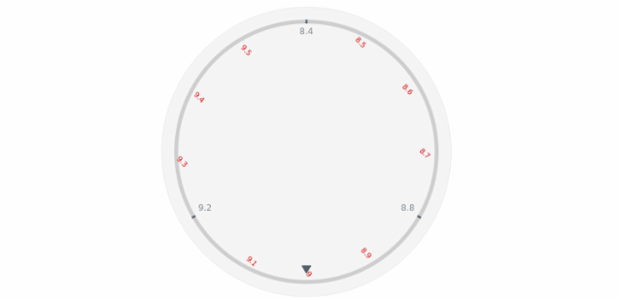 anychart.core.axes.Circular.minorLabels set asObject created by AnyChart Team