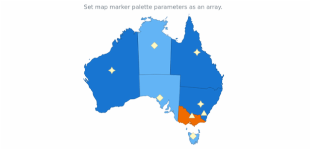 anychart.charts.Map.markerPalette set asArray created by AnyChart Team