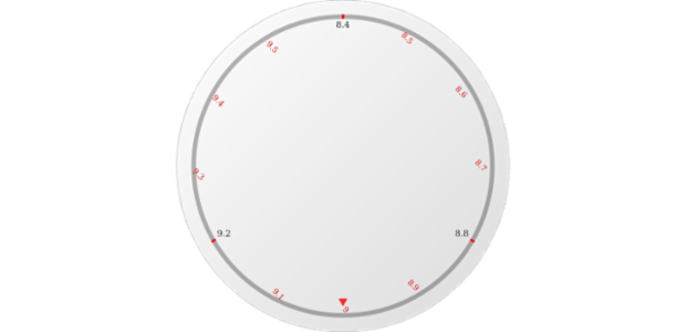 anychart.core.axes.Circular.minorLabels set asObject created by AnyChart Team