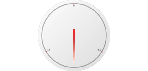 anychart.core.gauge.pointers.Needle.endRadius set created by AnyChart Team