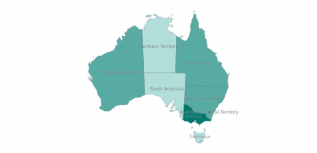 anychart.charts.Map.palette set asRangeColors created by AnyChart Team