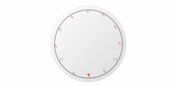 anychart.core.axes.Circular.minorLabels set asObject created by AnyChart Team