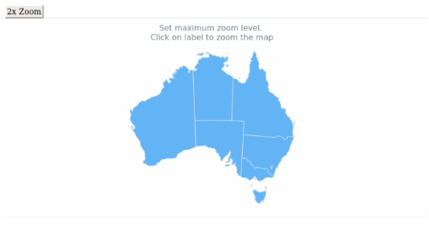 anychart.charts.Map.maxZoomLevel created by AnyChart Team