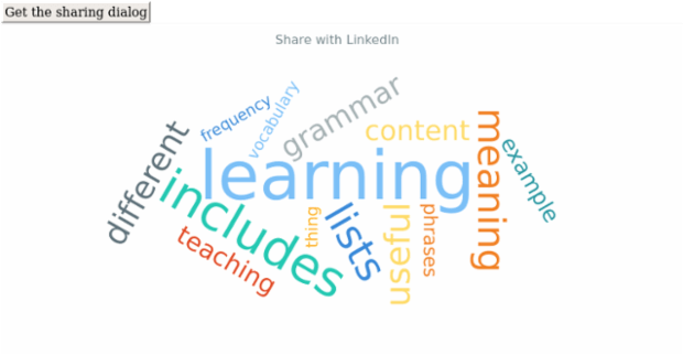 anychart.charts.TagCloud.shareWithLinkedIn created by AnyChart Team