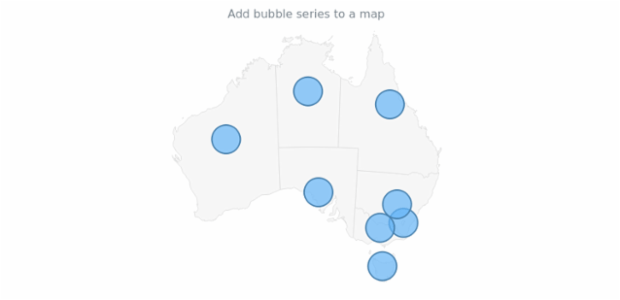 anychart.charts.Map.bubble created by AnyChart Team