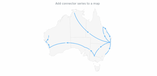 anychart.charts.Map.connector created by AnyChart Team