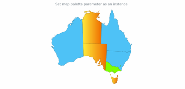 anychart.charts.Map.palette set asDistinctColors created by AnyChart Team