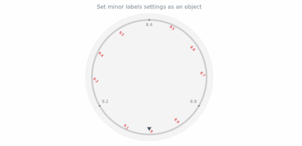 anychart.core.axes.Circular.minorLabels set asObject created by AnyChart Team