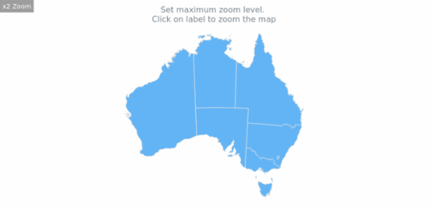 anychart.charts.Map.maxZoomLevel created by AnyChart Team