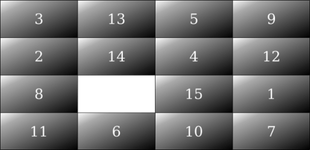 Puzzle 15 created by anonymous