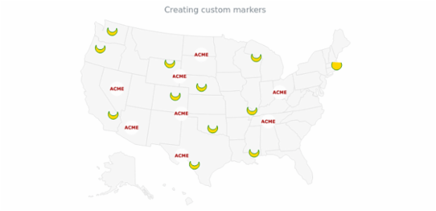 Maps Marker 09 created by AnyChart Team