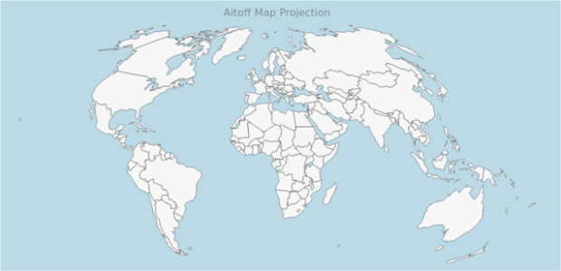Maps Projections 01 created by AnyChart Team