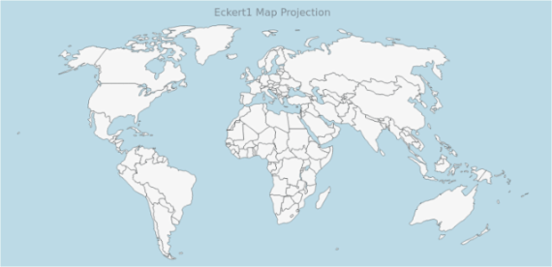 Maps Projections 04 created by AnyChart Team