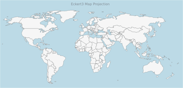 Maps Projections 05 created by AnyChart Team
