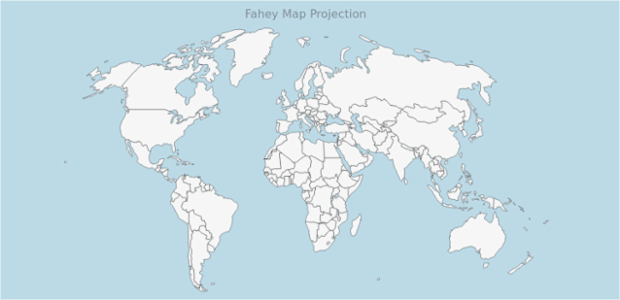 Maps Projections 07 created by AnyChart Team