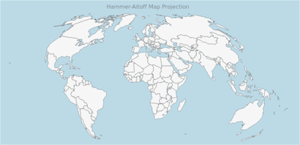 Maps Projections 08 created by AnyChart Team