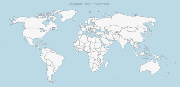 Maps Projections 12 created by AnyChart Team