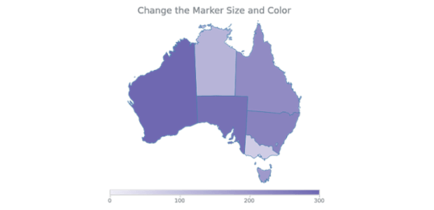 Maps ColorRange 12 created by AnyChart Team