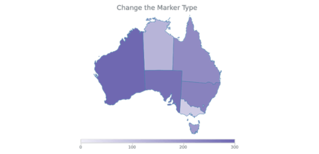 Maps ColorRange 19 created by AnyChart Team