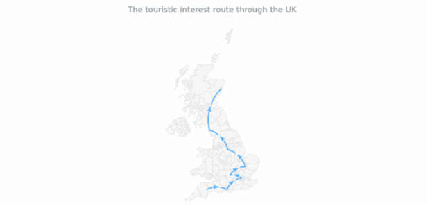 Maps Connectors 02 created by AnyChart Team