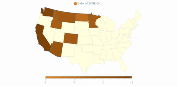 Maps Legend 04 created by AnyChart Team