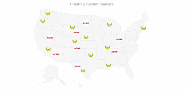 Maps Marker 09 created by AnyChart Team