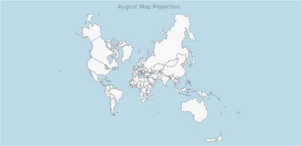 Maps Projections 02 created by AnyChart Team