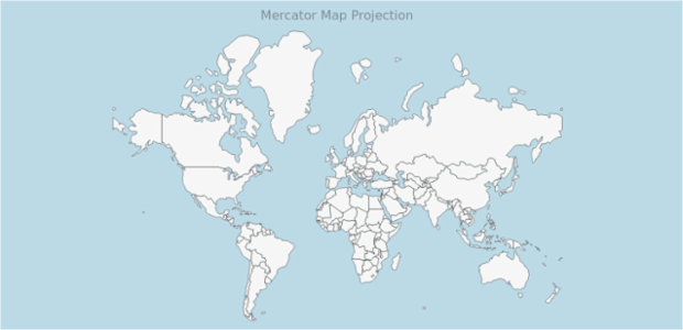 Maps Projections 09 created by AnyChart Team