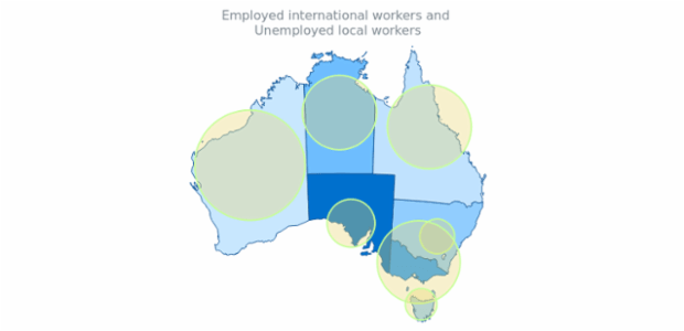 Maps Proportional Symbol 12 created by AnyChart Team