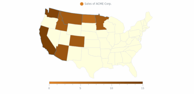 Maps Legend 04 created by AnyChart Team