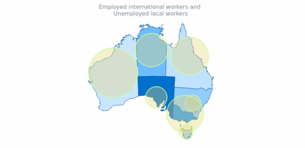 Maps Proportional Symbol 12 created by AnyChart Team