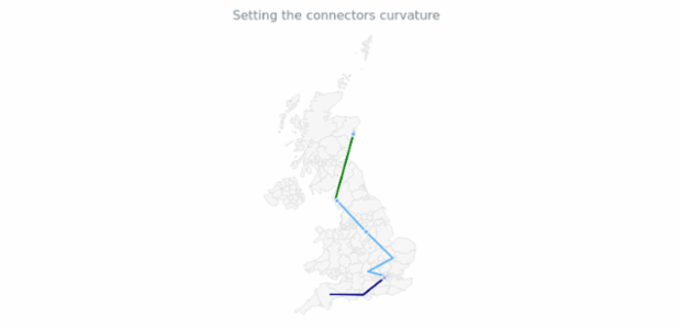 Maps Connectors 06 created by AnyChart Team