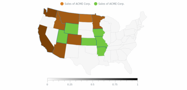 Maps Legend 02 created by AnyChart Team