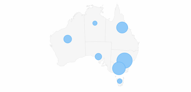 Maps Proportional Symbol 08 created by AnyChart Team
