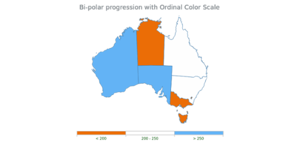 Maps ColorRange 10 created by AnyChart Team