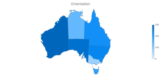 Maps ColorRange 15 created by AnyChart Team