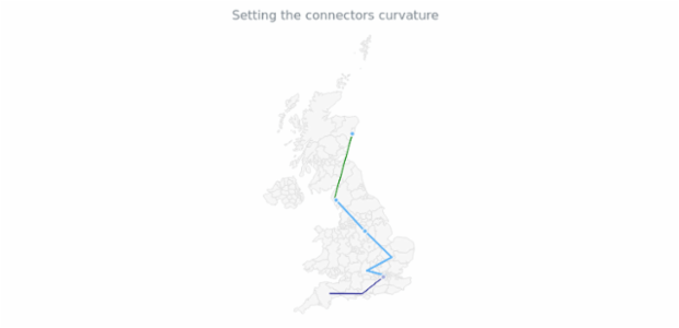 Maps Connectors 06 created by AnyChart Team