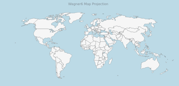 Maps Projections 12 created by AnyChart Team