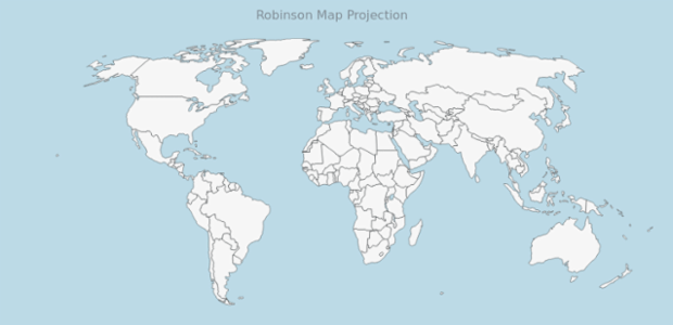 Maps Projections 11 created by AnyChart Team