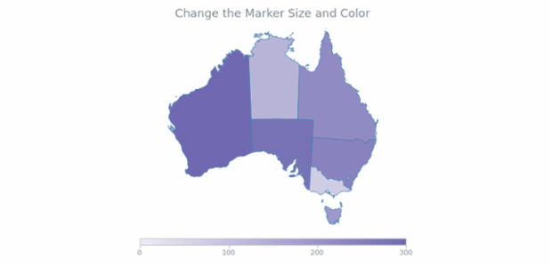 Maps ColorRange 12 created by AnyChart Team