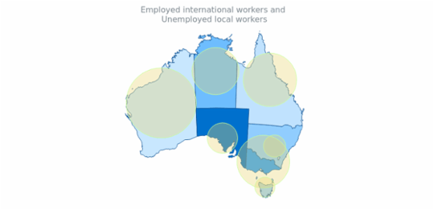 Maps Proportional Symbol 12 created by AnyChart Team