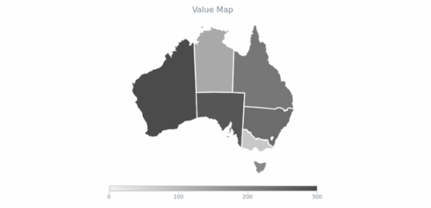 Maps Scales 04 created by AnyChart Team