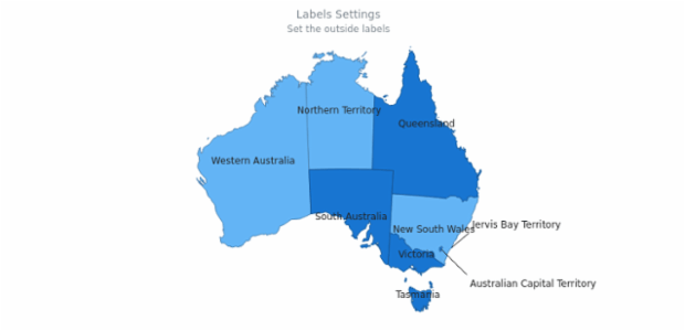 Maps Labels 10 created by AnyChart Team