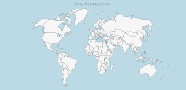 Maps Projections 07 created by AnyChart Team