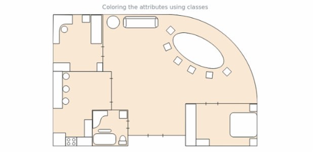 Maps Seat Advanced Coloring 03 created by AnyChart Team